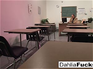 After class special lesson for Dahlia Sky